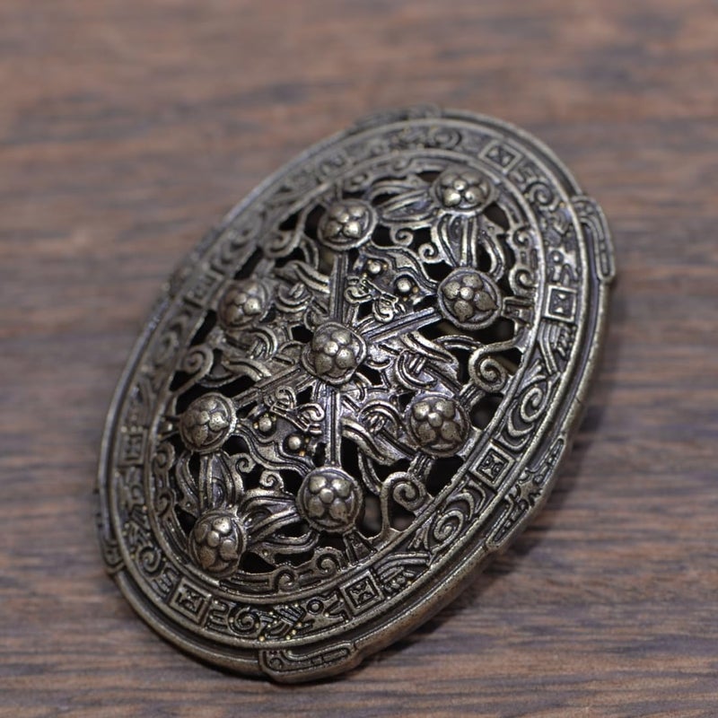 LANGHONG Norse Viking Brooch For Men Turtle Brooch Talisman Jewelry, Gift For Men - Image 5